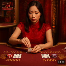 Cazeus - Live Baccarat - Quick Banker Bets for High-Rollers