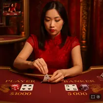 Cazeus - Live Baccarat - Quick Banker Bets for High-Rollers