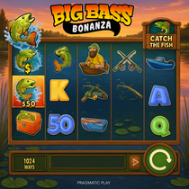 Cazeus - Big Bass Bonanza Slot Game - Pragmatic Play Pokie
