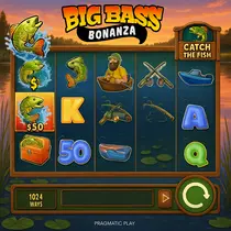 Cazeus - Big Bass Bonanza Slot Game - Pragmatic Play Pokie