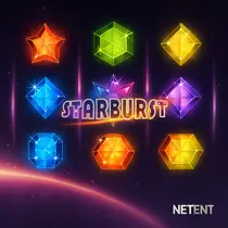 Cazeus - Starburst Slot Game - Dazzling Gems and Respins