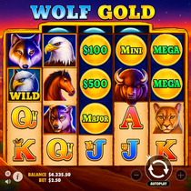 Cazeus - Wolf Gold Slot Game - Pragmatic Play Pokie