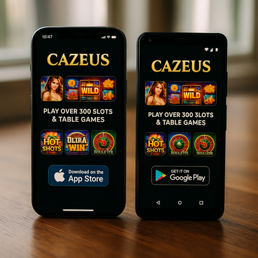 Cazeus Casino - Mobile Apps - iOS and Android Compatible